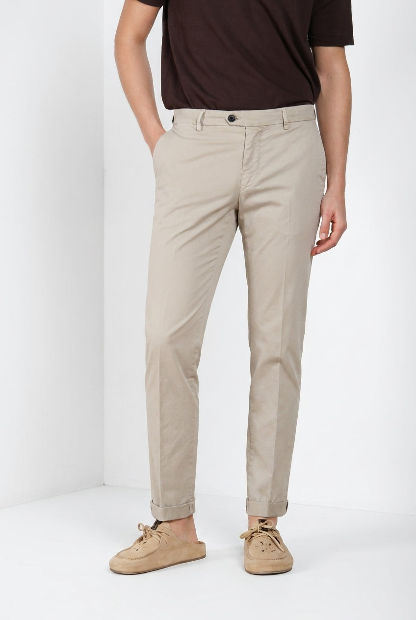 New York delamere men's chino pants in light stretch twill regular fit