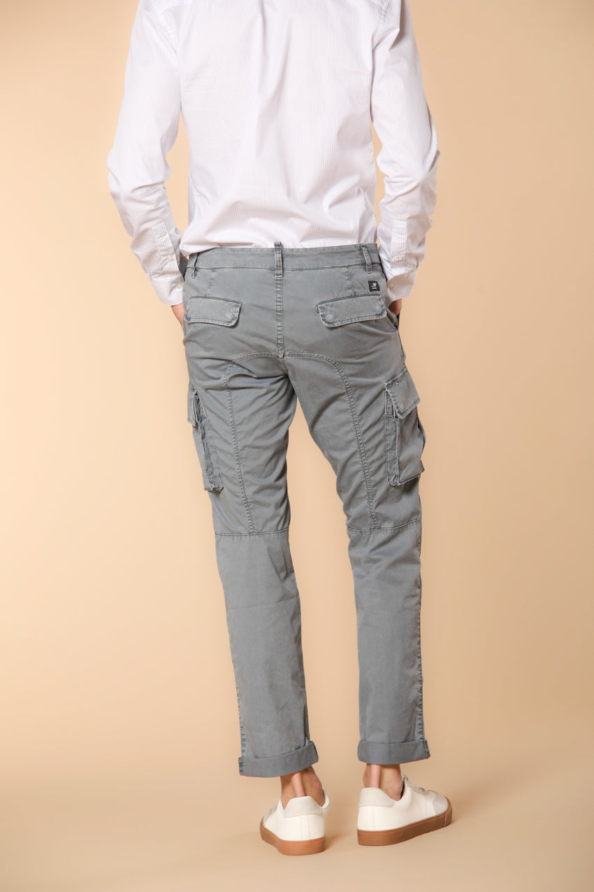 Chile Pantalón Cargo hombre en twill de algodón pima ligero special washing  Extra-slim fit 