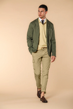 Chile pantalón cargo hombre en sarga de algodón pima ligero special washing  extra slim fit 