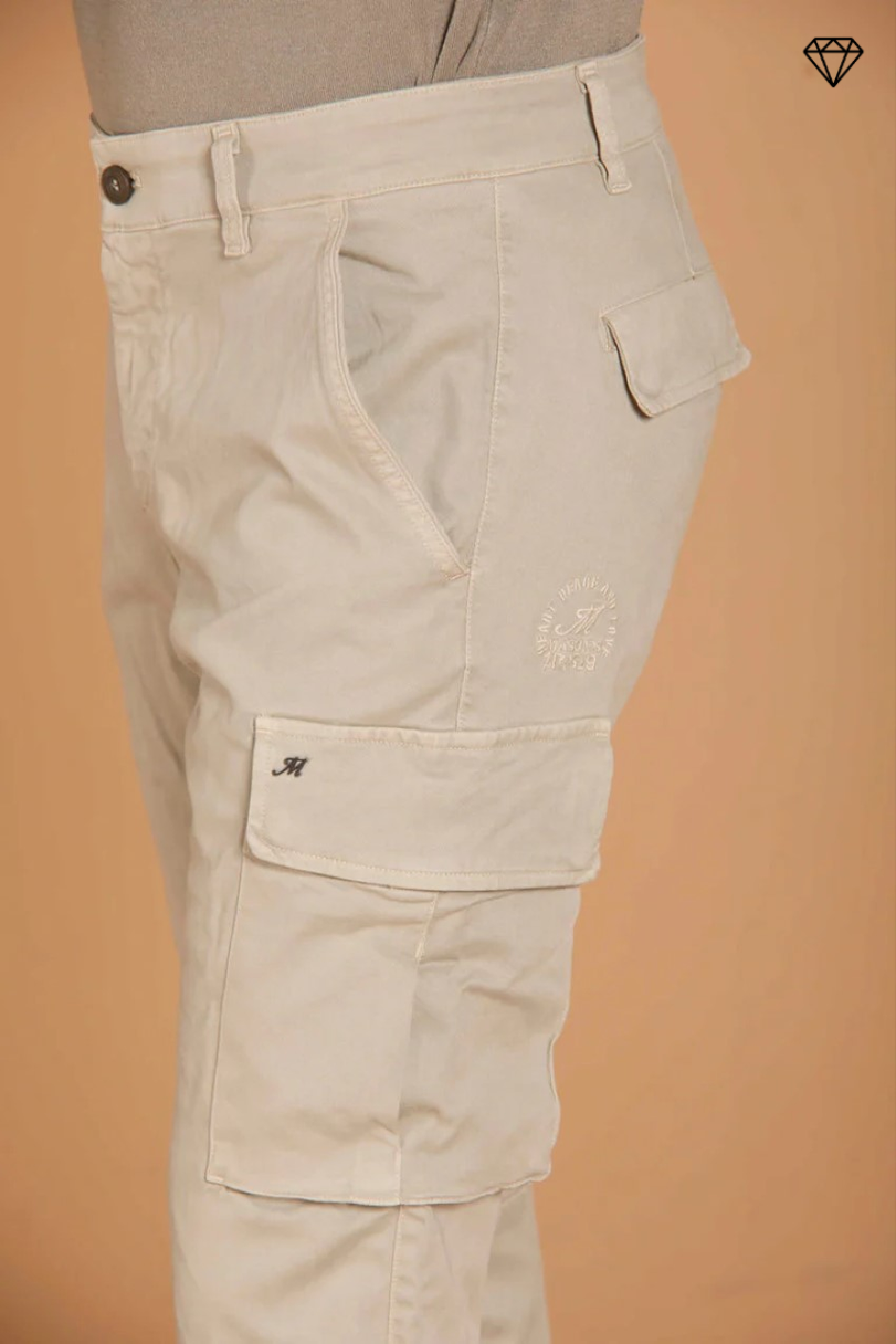 Immagine 2 di Chile pantalone cargo uomo in gabardina extra slim fit di Mason's