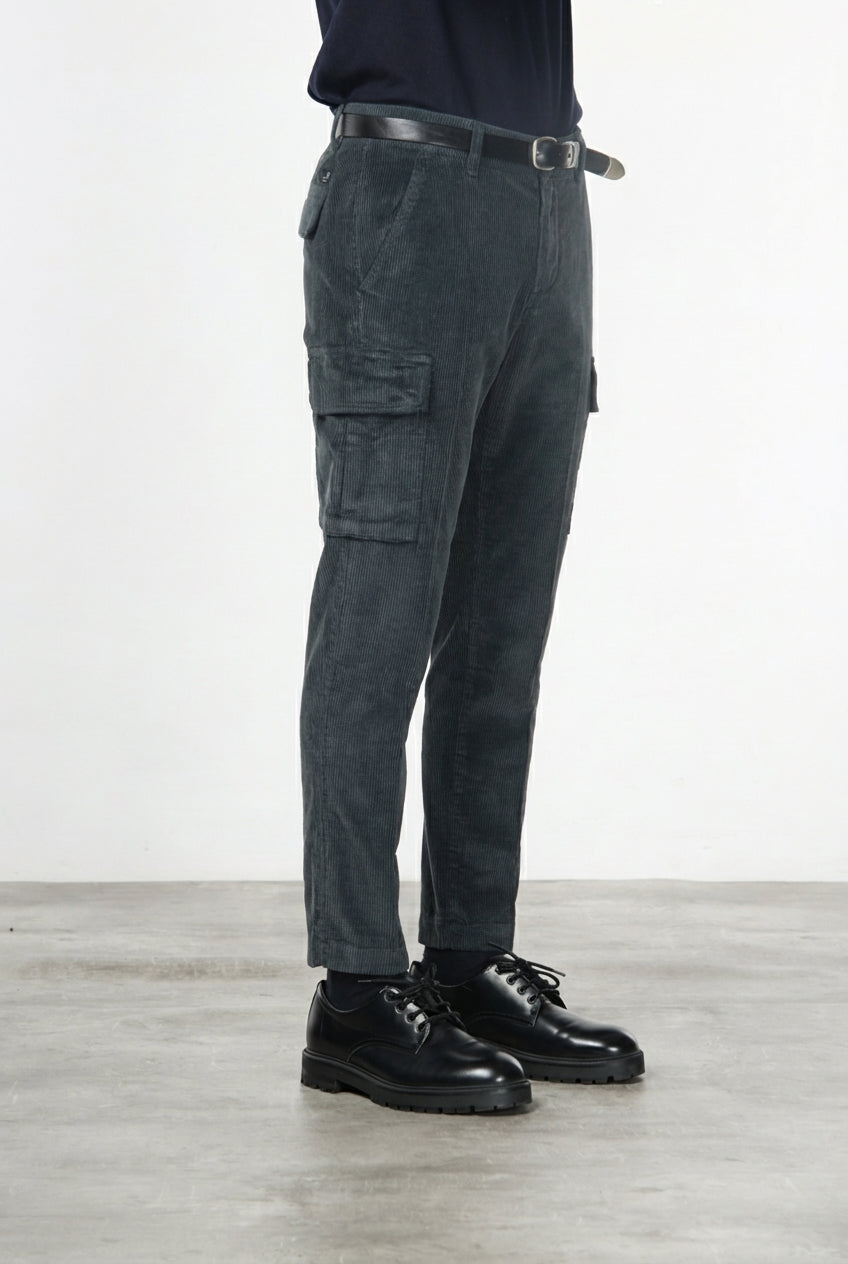 Chile Cargo-Hose Herren aus 500-Rippen-Cord, Extra Slim Fit ①