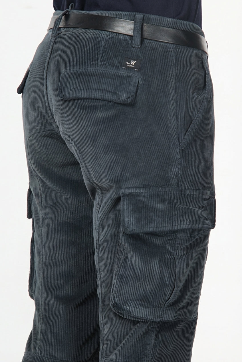 Chile Cargo-Hose Herren aus 500-Rippen-Cord, Extra Slim Fit ①