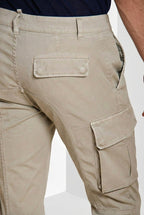 Chile Herren Cargo Hose aus Stretch-Satin extra slim fit ①