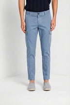 Chile pantalone cargo uomo in raso stretch extra slim fit ①