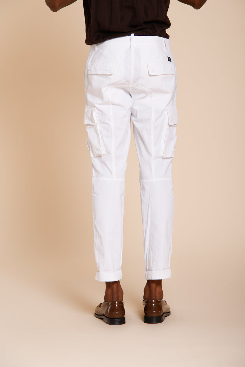 Chile Herren Cargo Hose aus Stretch-Satin extra slim fit ①