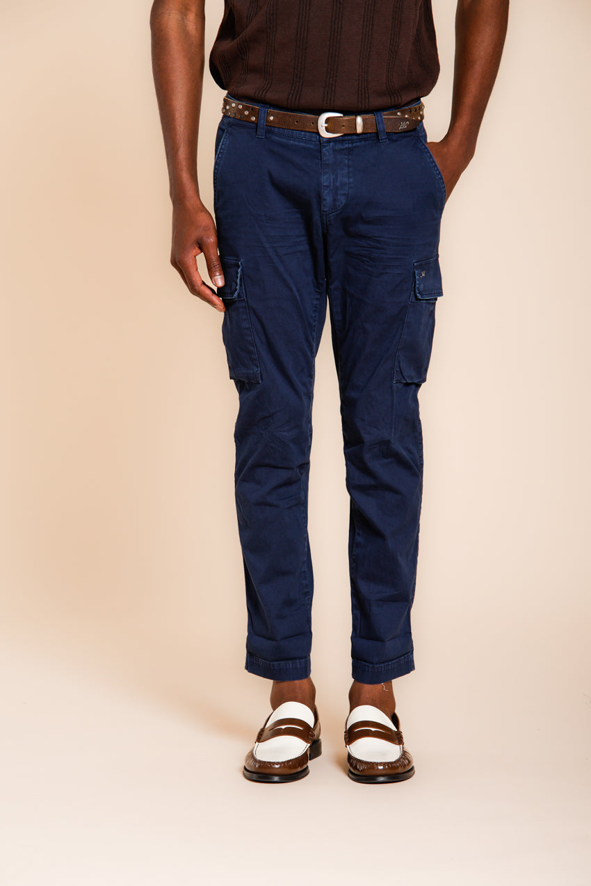 Chile pantalón cargo hombre de satén stretch extra slim fit ①