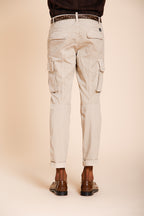 Chile pantalón cargo hombre en satén stretch extra slim fit ①