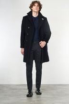 George Coolpocket pantalone cargo uomo in gabardina carrot fit ①