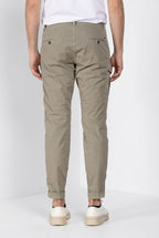 George Coolpocket men's cargo pants in lightweight stretch twill Logo Edition carrot fit ①