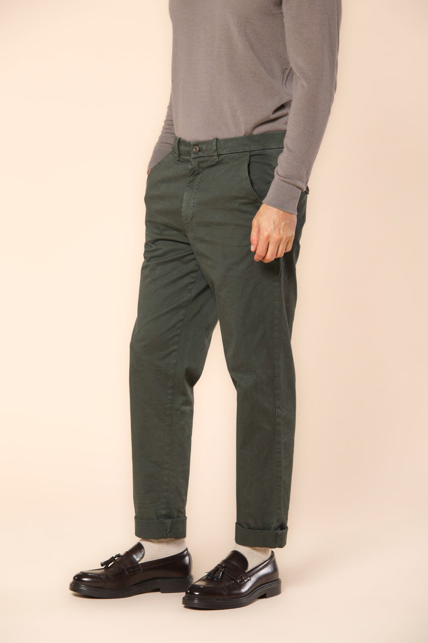 Chinos 22 pantalon chino homme en gabardine coupe relaxed