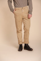 Chinos pantalon chino homme en gabardine relaxed fit