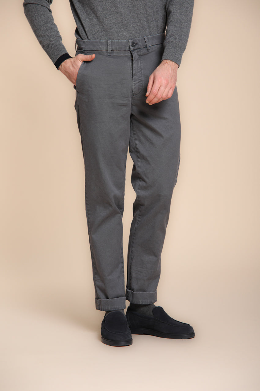 Chinos pantalon chino homme en gabardine relaxed fit