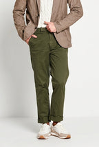 Chinos Herren-Chinohose aus Gabardine relaxed fit
