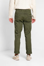 Chinos Herren-Chinohose aus Gabardine relaxed fit