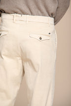 Pinces pantalon chino homme en gabardine relaxed fit