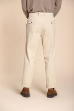 Pinces pantalon chino homme en gabardine relaxed fit
