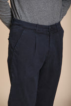 Pinces pantalon chino homme en gabardine relaxed fit