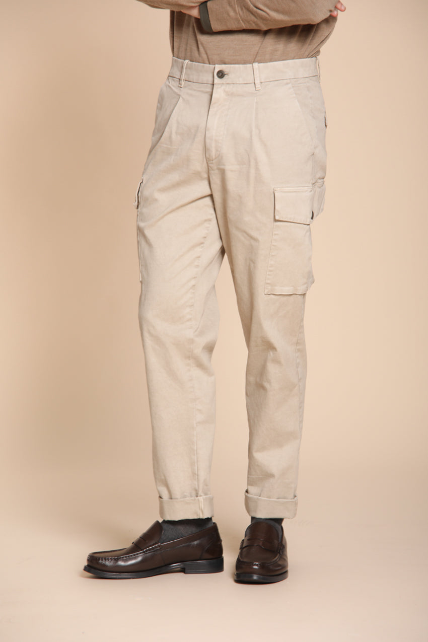 Foto 4 Cargo pantalone cargo uomo sartoriale relaxed fit