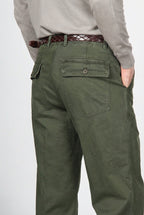 Prescott Fatigue men’s chino pants in gabardine with relaxed fit
