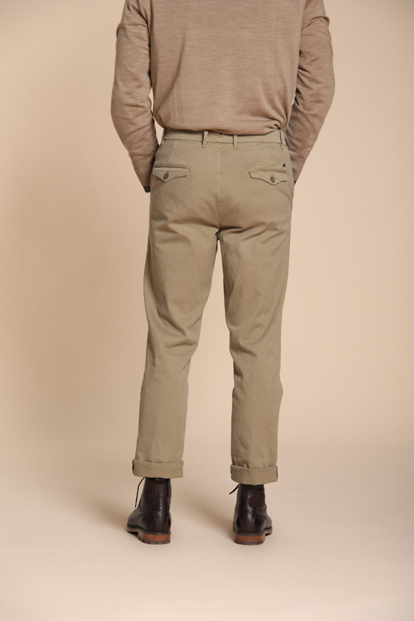 Chinos pantalón chino de hombre en gabardina relaxed fit