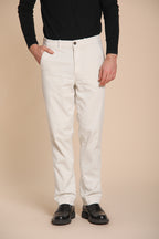 Chinos pantalon chino homme en gabardine relaxed fit