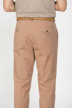 Chinos pantalon chino homme en toile oxford relaxed fit