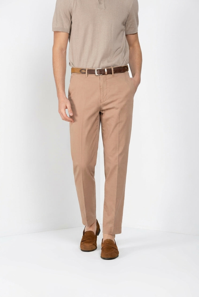 Chinos pantalón chino hombre en lona oxford relaxed fit