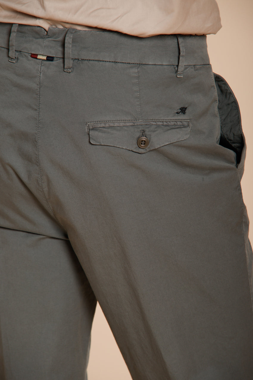 Pinces pantalon chino homme en gabardine stretch relaxed fit