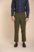 Pinces pantalon chino homme en gabardine relaxed fit