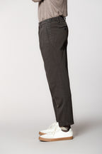 Don Johnson 2 Pinces pantalon chino homme en bull carrot fit