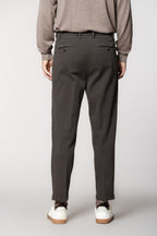 Don Johnson 2 Pinces pantalon chino homme en bull carrot fit