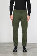 Chile pantalon cargo homme en gabardine carrot fit