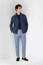 Madison M74 men's chino pants in lightweight stretch twill carrot fit