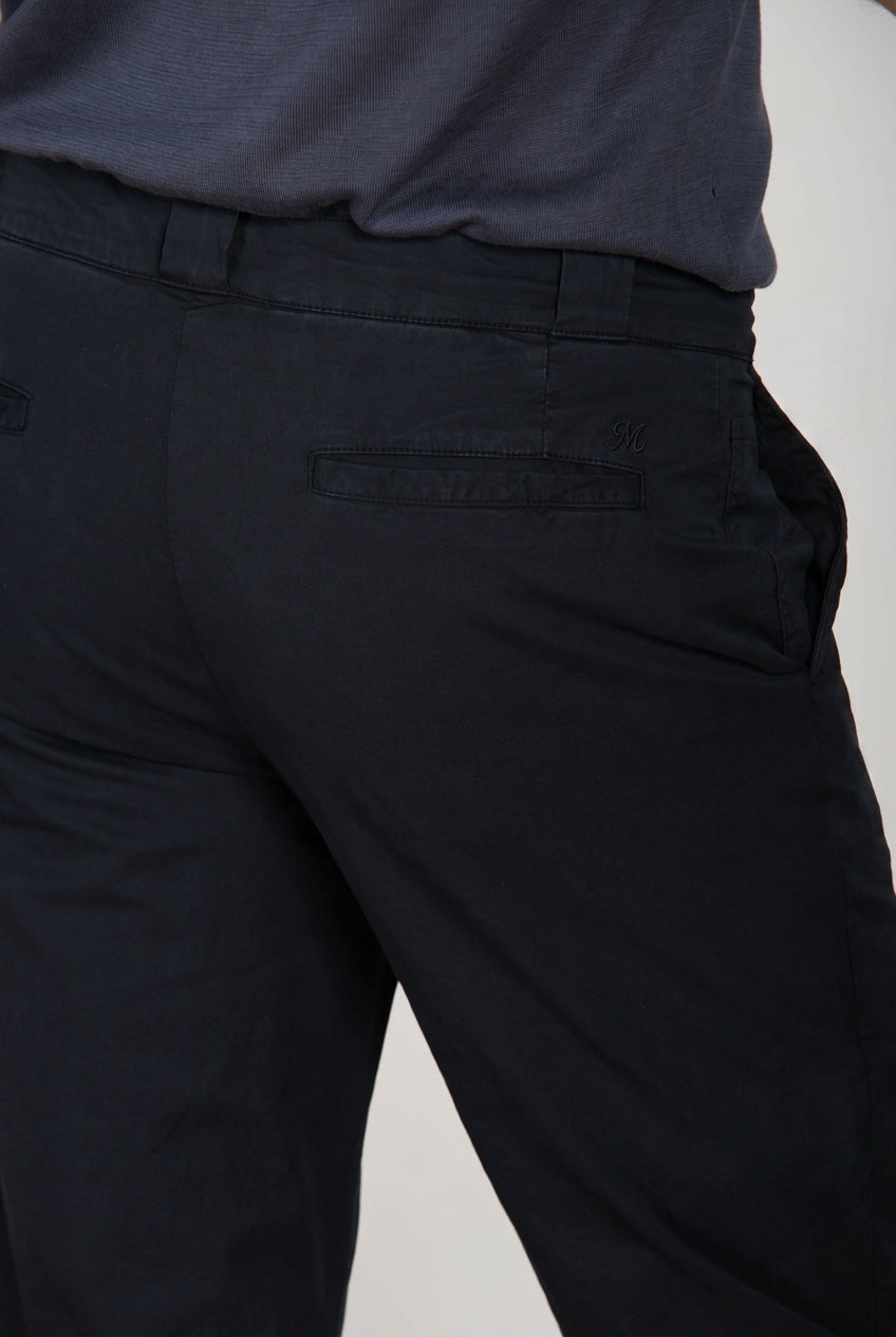 Madison M74 men's chino pants in lightweight stretch twill carrot fit