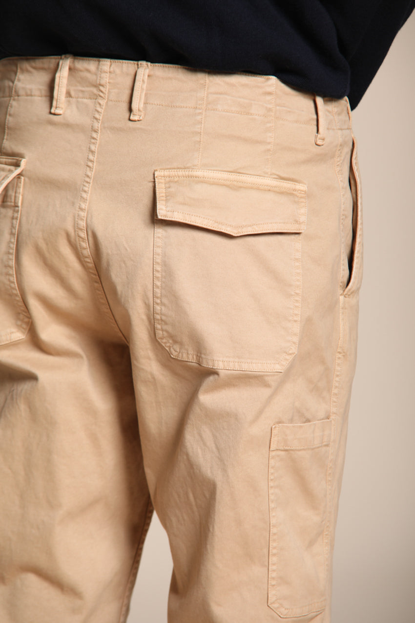 Foto 3 San Andreas M74 pantalone cargo uomo in gabardina relaxed fit