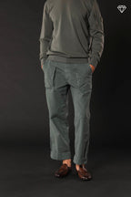 San Luis M74 men's cargo pants in Oxford canvas logo edition relaxed fit ①