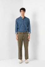 Dallas M74 pantalón cargo hombre en bull stretch relaxed fit ①