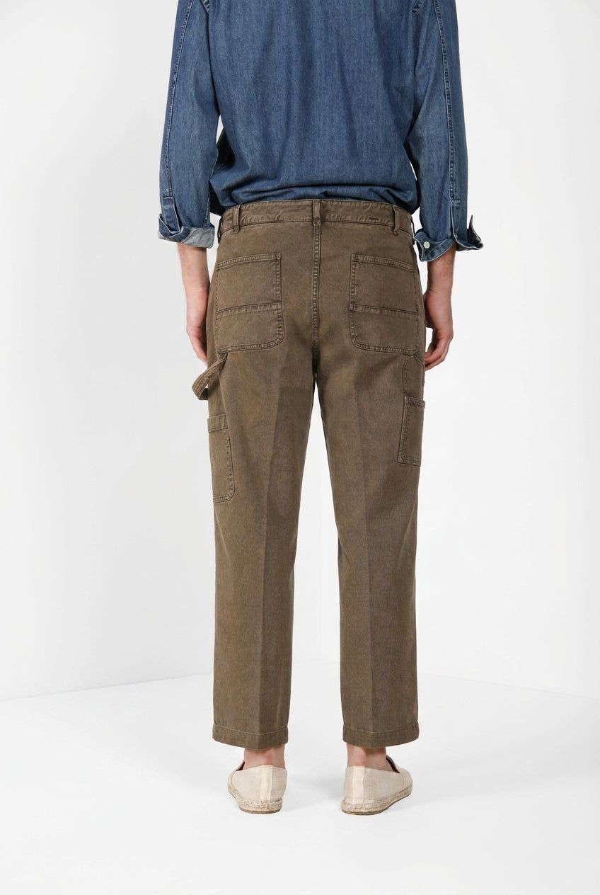 Dallas M74 pantalón cargo hombre en bull stretch relaxed fit ①