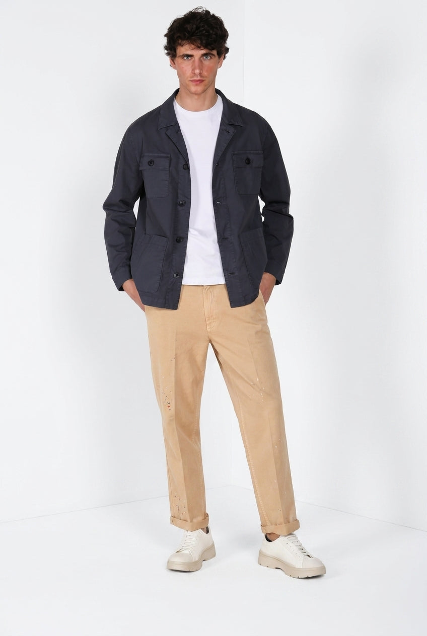 Dallas M74 men's cargo pants in bull stretch relaxed fit ①