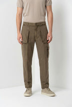 Cuba Work M74 pantalon cargo homme en coton flammé relaxed fit ①