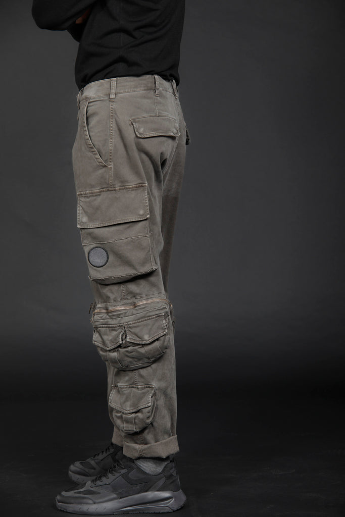 New Wilbour Multipocket Pantalone cargo uomo in gabardina limited edition ①