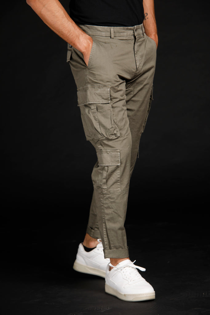Bahamas pantalone cargo uomo limited edition in cotone stretch regular ①