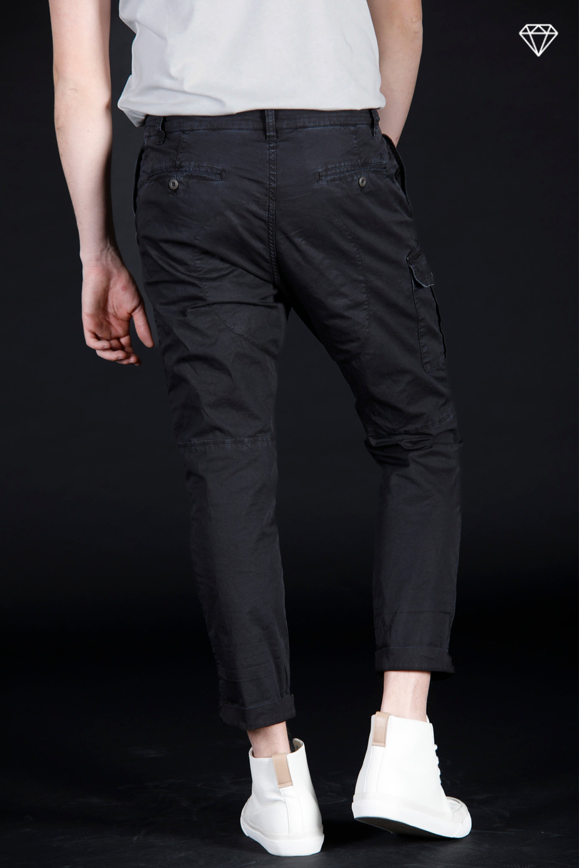 George Coolpocket pantalon cargo homme en coton pima léger ltd coupe Carrot ①