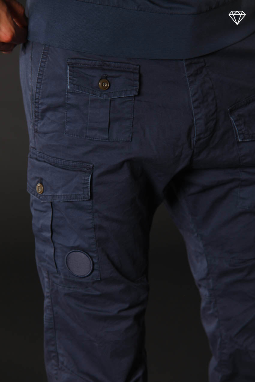 George Coolpocket pantalón cargo hombre en algodón pima ligero ltd carrot fit ①