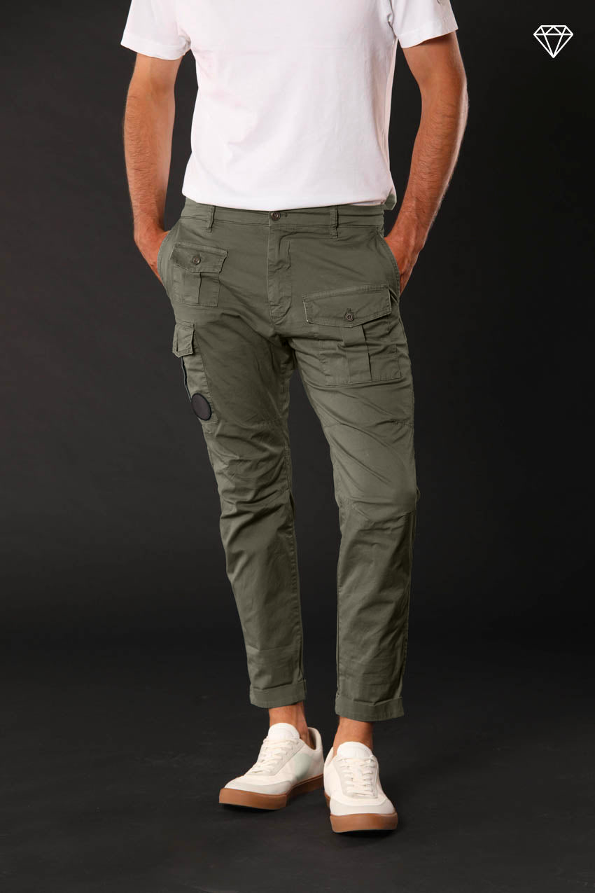 Kam Pantaloni Cargo Da Uomo Big & Tall, Nero , XXL - Foto 8