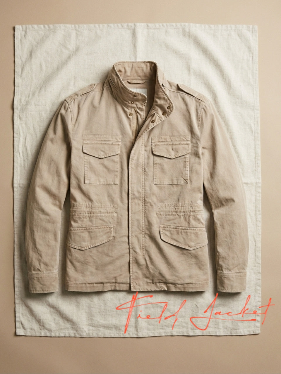 Jacket M74 delamere uomo in twill stretch