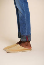 Harris pantalón 5 bolsillos hombre en denim estampado camuflaje slim fit