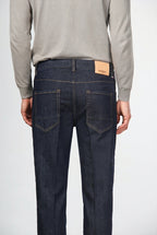 Harris 5-Pocket-Hose für Herren aus Stretch-Techno-Denim Carrot Fit