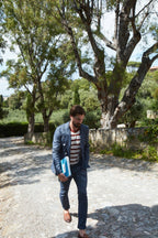 Milano Hose Chino Herren aus Denim extra slim fit