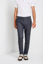 Milano men's chino pants in denim extra slim fit